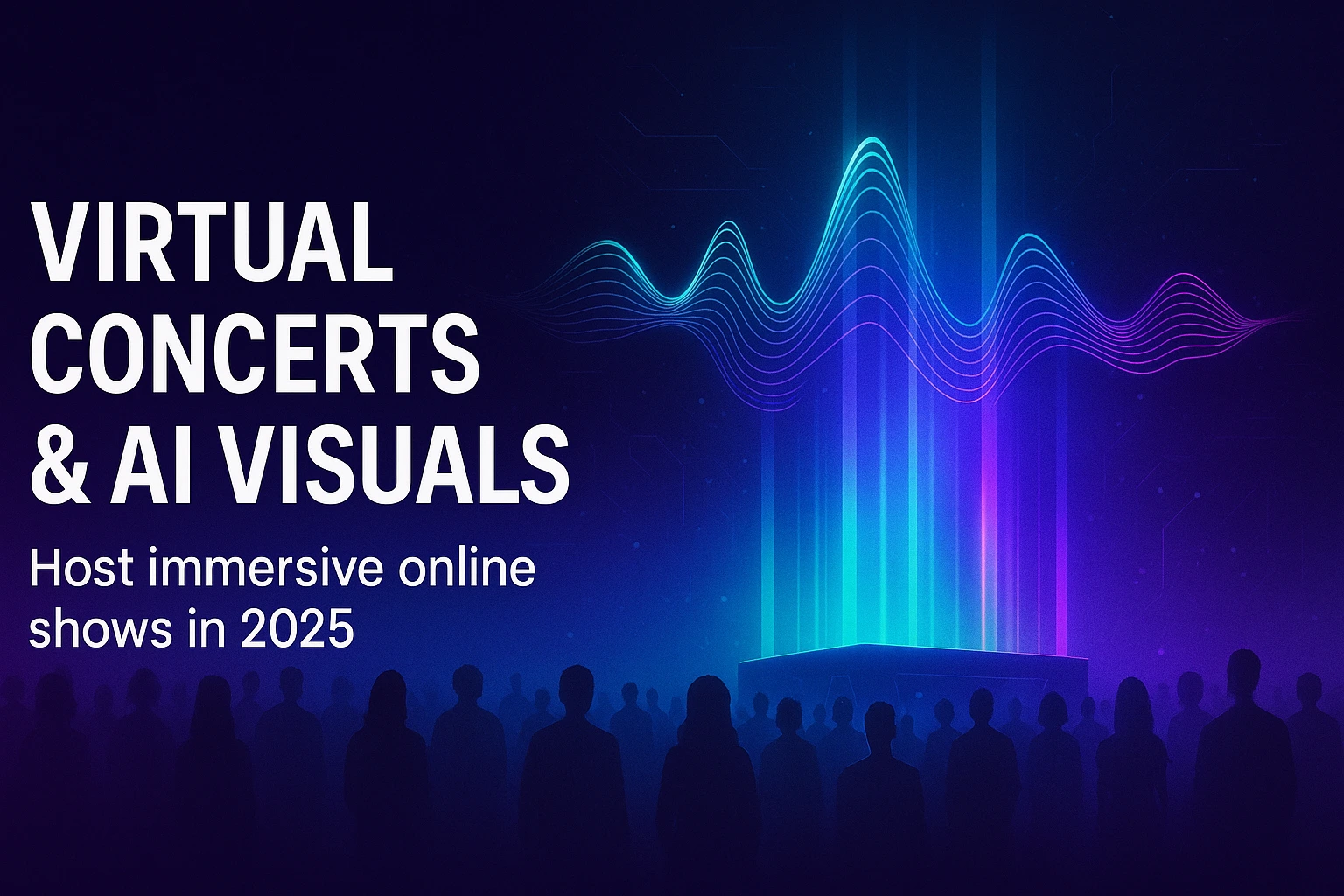 Virtual Concerts & AI Visuals: Host Immersive Online Shows in 2025